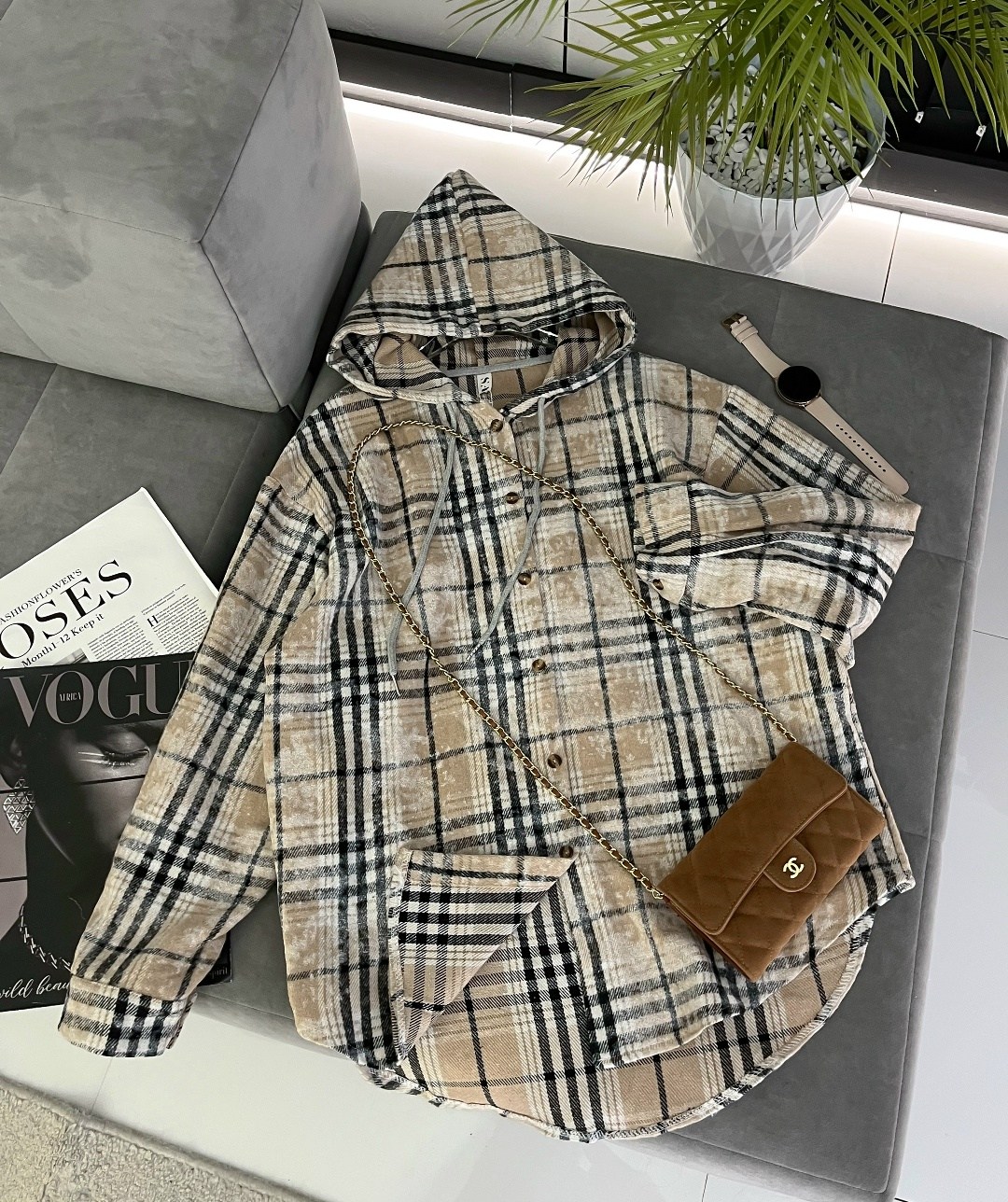 рубашка с капюшоном,рубашка в клетку с капюшоном,теплая рубашка оверсайз в клетку с капюшоном,рубашка в клетку,рубашка теплая в клетку оверсайз