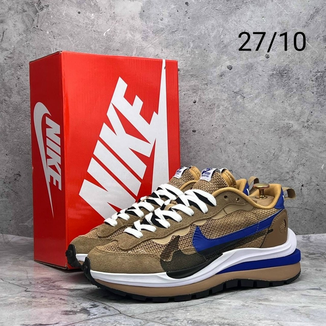 кроссовки,nike кроссовки, мужская кроссовки,,кроссовки sacai x nike vaporwaffle