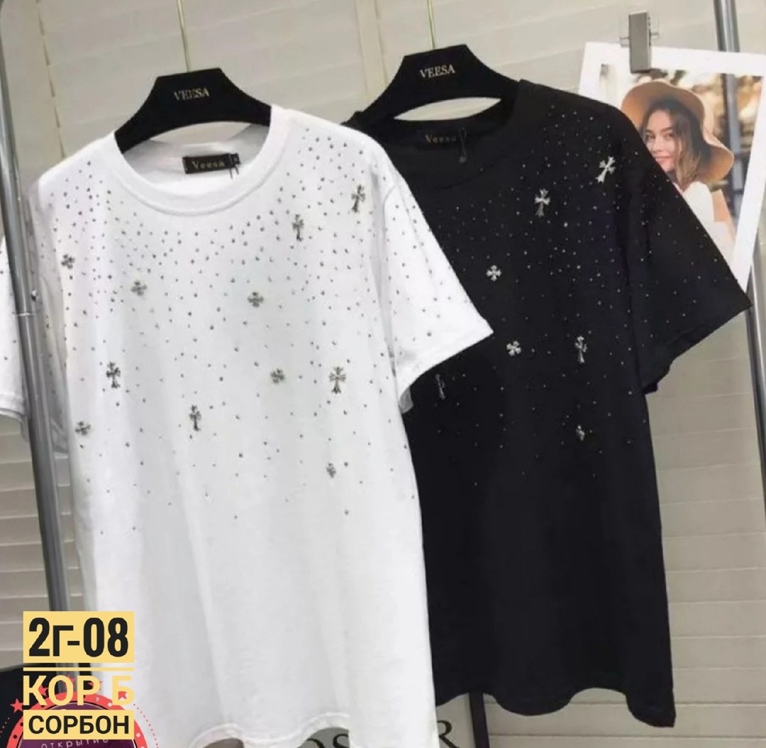 футболки женская,футболки со стразами,кофточка,украшение футболки,украсить футболку