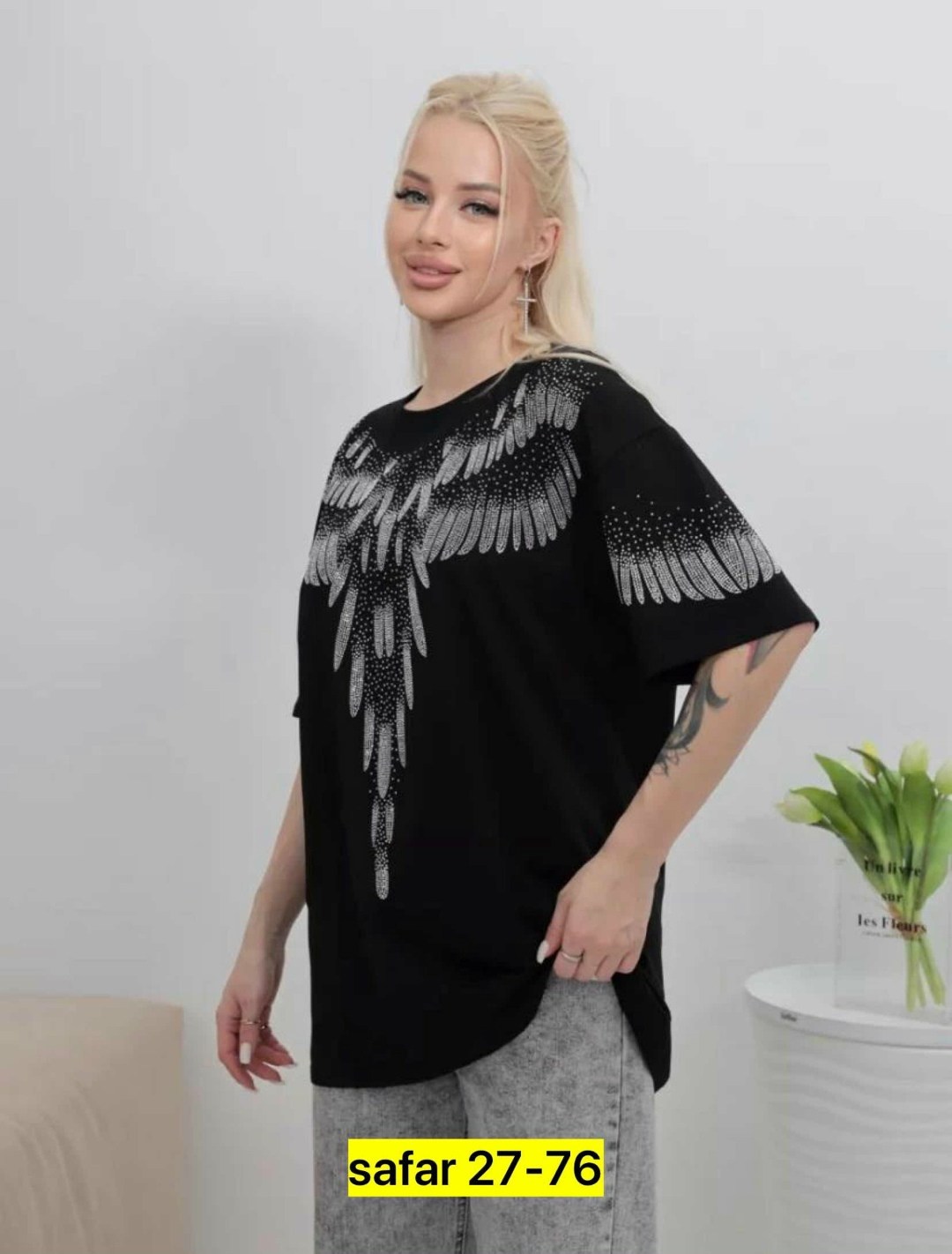 футболки женская,футболка оверсайз со стразам,футболки со стразами,одежда женская,футболки оверсайз женские