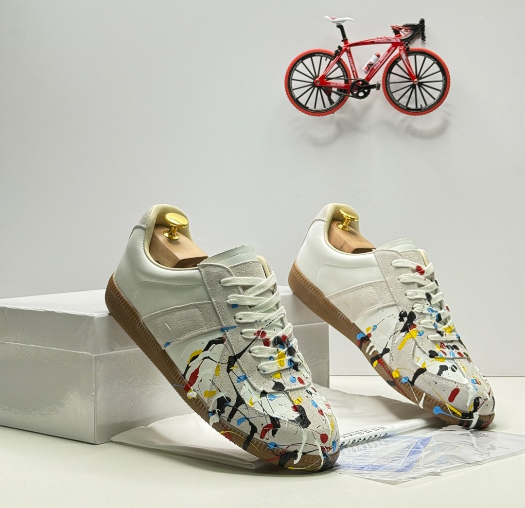 кроссовки maison margiela replica,кроссовки maison margiela,maison margiela replica paint,,мейсон марджела кроссовки в краске