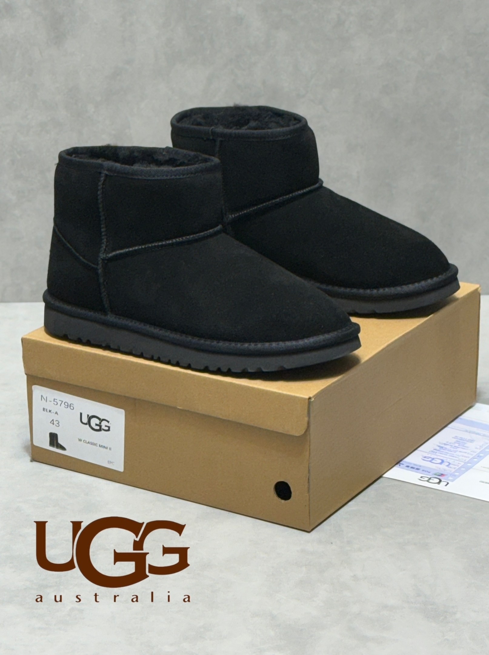 ugg classic mini black,угги женские,угги ugg classic mini,угги ugg classic mini ii,женские угги зимние