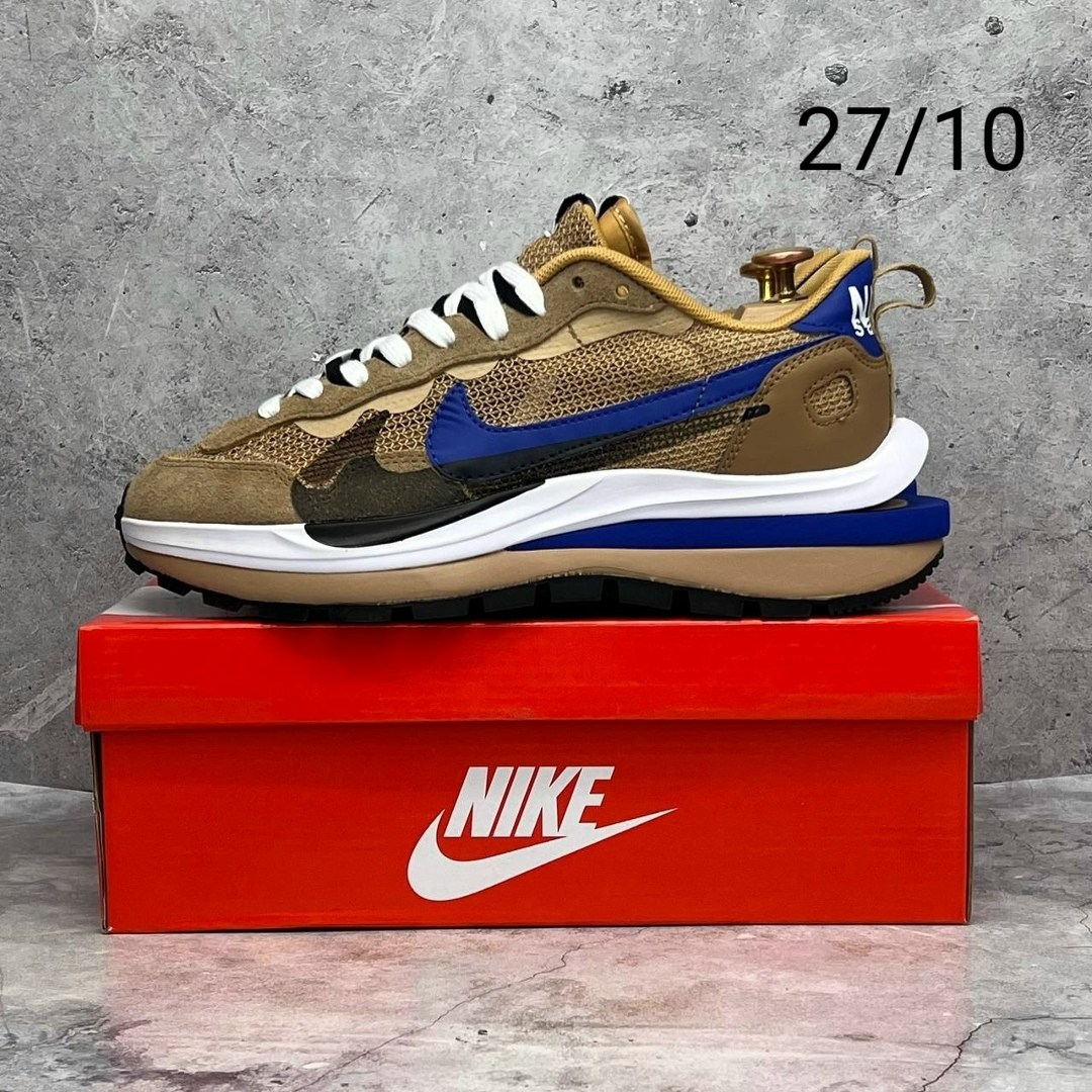 кроссовки,nike кроссовки, мужская кроссовки,,кроссовки sacai x nike vaporwaffle