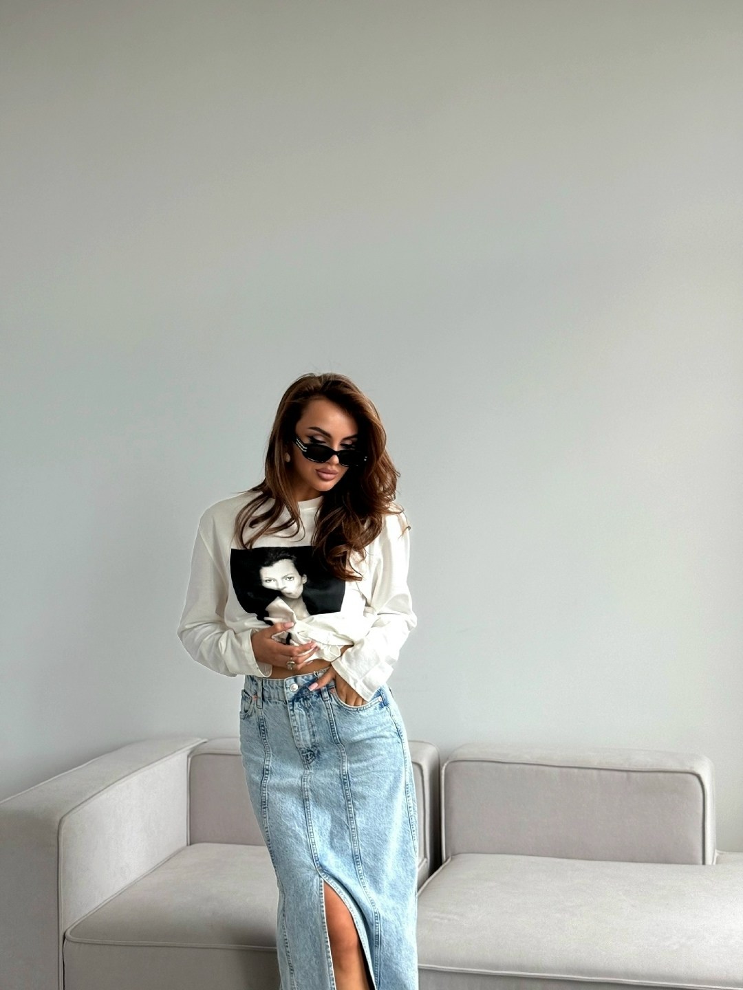 джинсовая юбка длинная с разрезом,юбка джинсовая длинная с разрезом спереди,юбка макси джинсовая с разрезом спереди,джинсовая длинная юбка,юбка джинсовая макси с разрезом