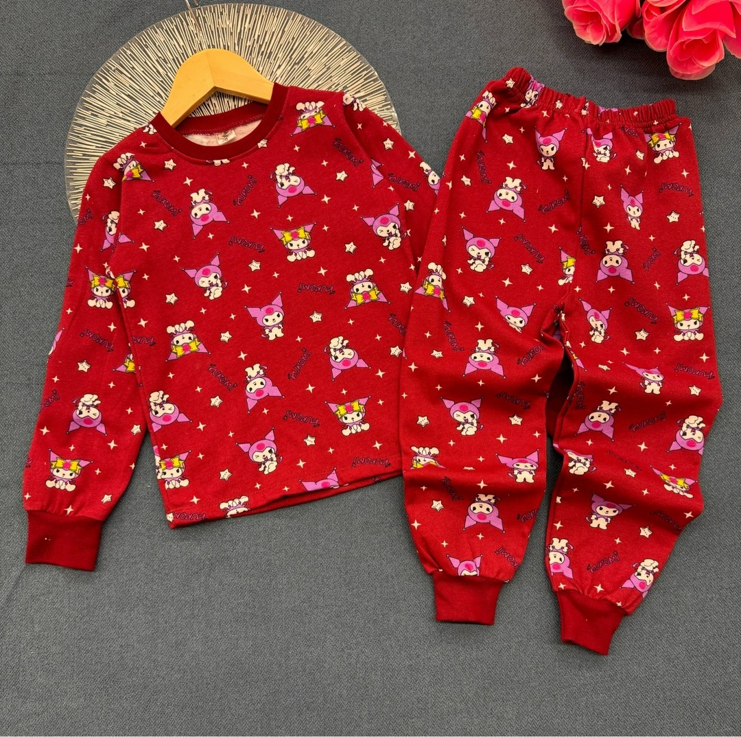 пижама для девочек,пижама детская,комплект пижама,пижама теплая,новогодняя пижама