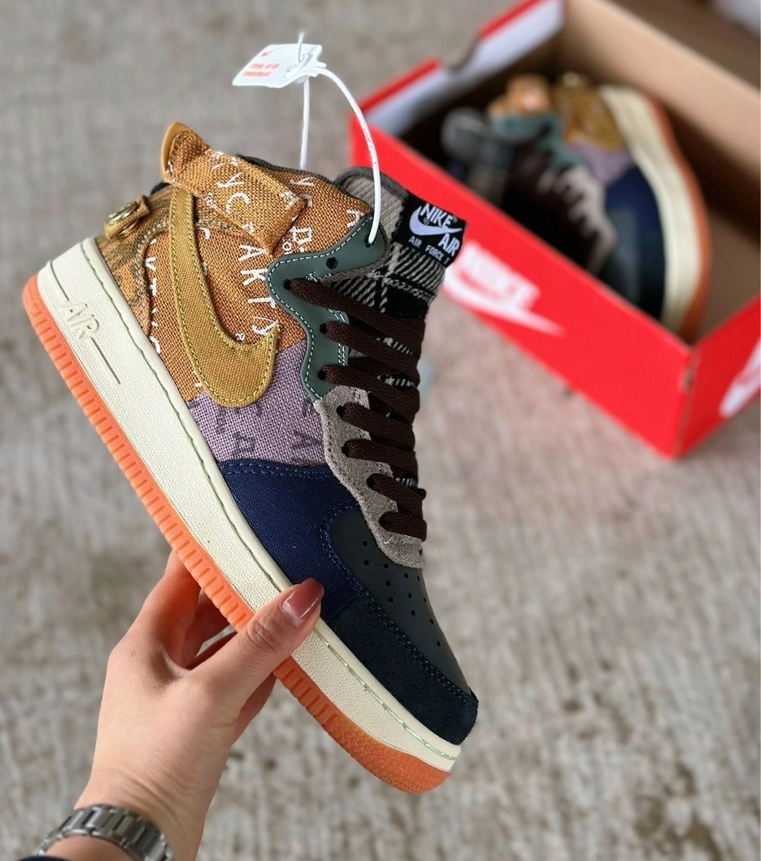 nike air force 1 x travis scott,nike air force 1 travis scott,кросcовки nike air force 1,кроссовки travis scott x nike air force 1 low,nike air force 1 low travis scott cactus jack