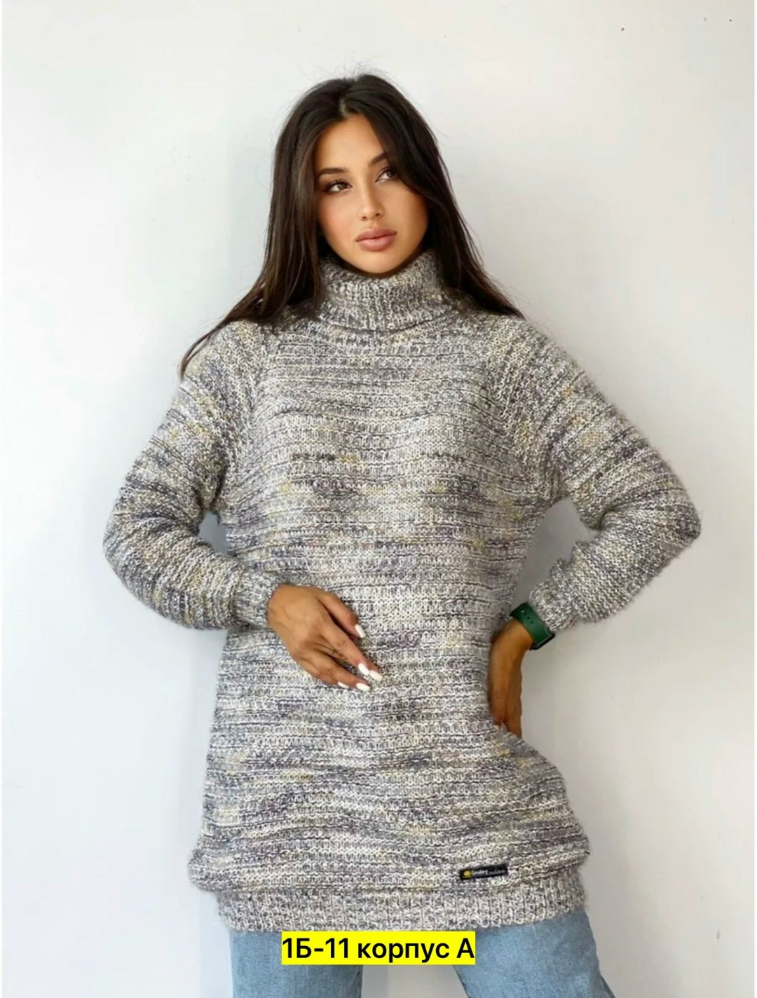 туника теплая,туника с горлом,туника вязаная,кофта теплая,свитера женские
