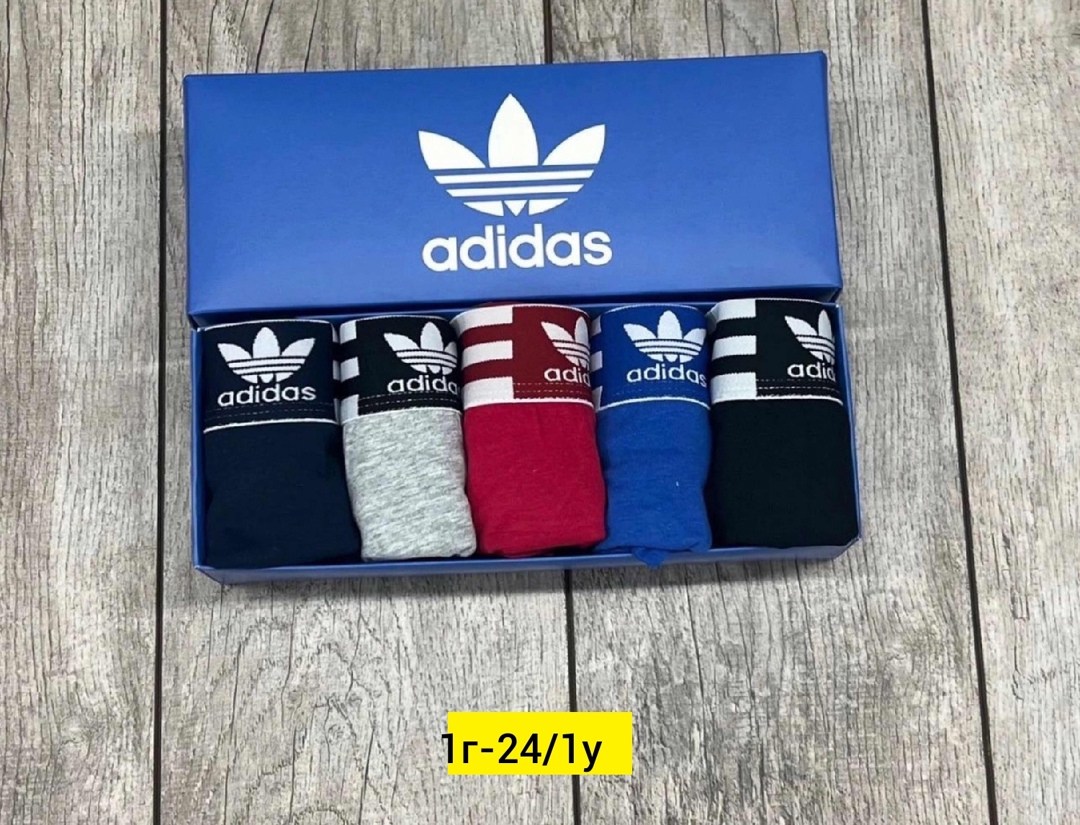 трусы боксеры набор adidas,мужской набор трусов,мужские трусы адидас 5 шт,набор трусов,комплект трусов