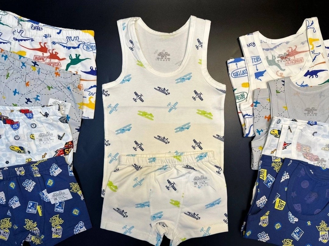 комплект майка трусы для мальчика,комплект нижнего белья для мальчика,комплект майка трусы,детские комплекты майка трусы сбор,комплект нижнего белья для мальчика майка и трусы