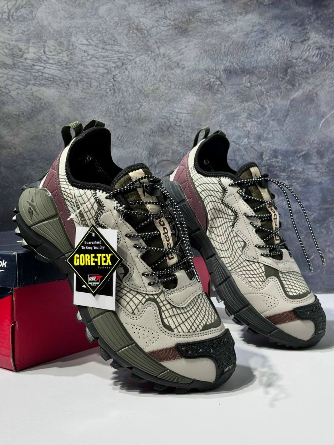кроссовки reebok zig kinetica 2 edge gore tex,кроссовки reebok,кроссовки reebok zig kinetica,кроссовки мужские reebok,кроссовки зимний reebok