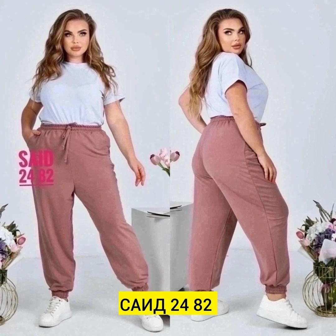 женские спортивные брюки большого размера,брюки баталы женские,штаны на флисе,брюки джоггеры с начесом,женские брюки большие размеры