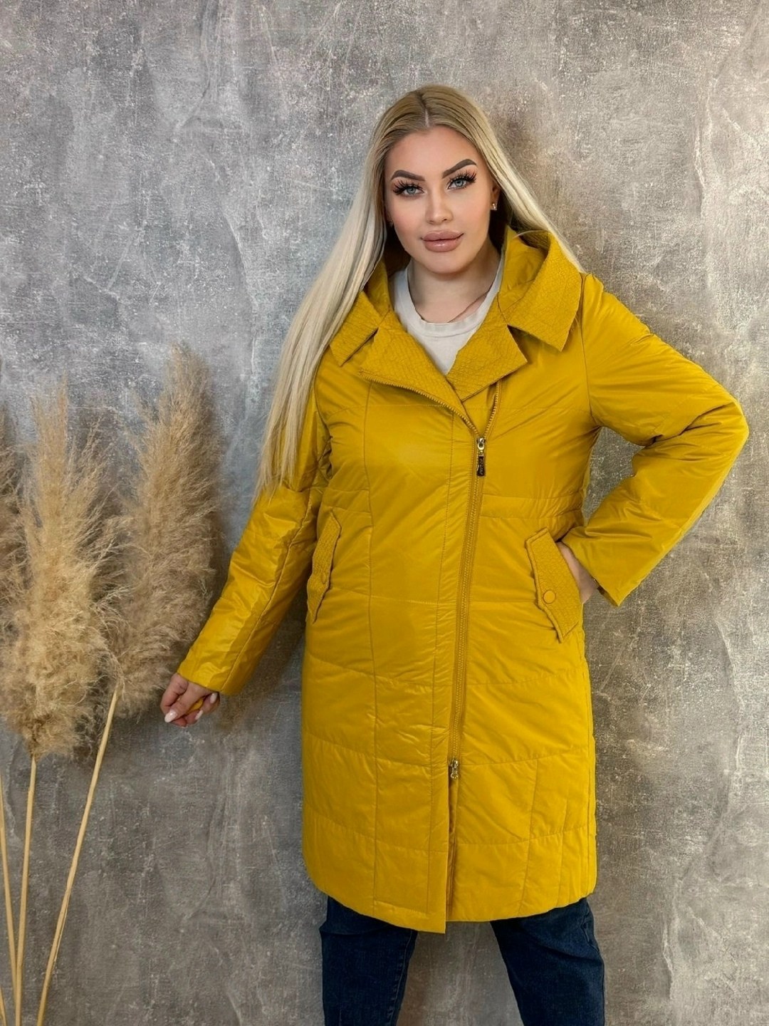 демисезонная куртка больших размеров,женская куртка,женская демисезонная куртка,женская куртка большого размера,удлиненная куртка