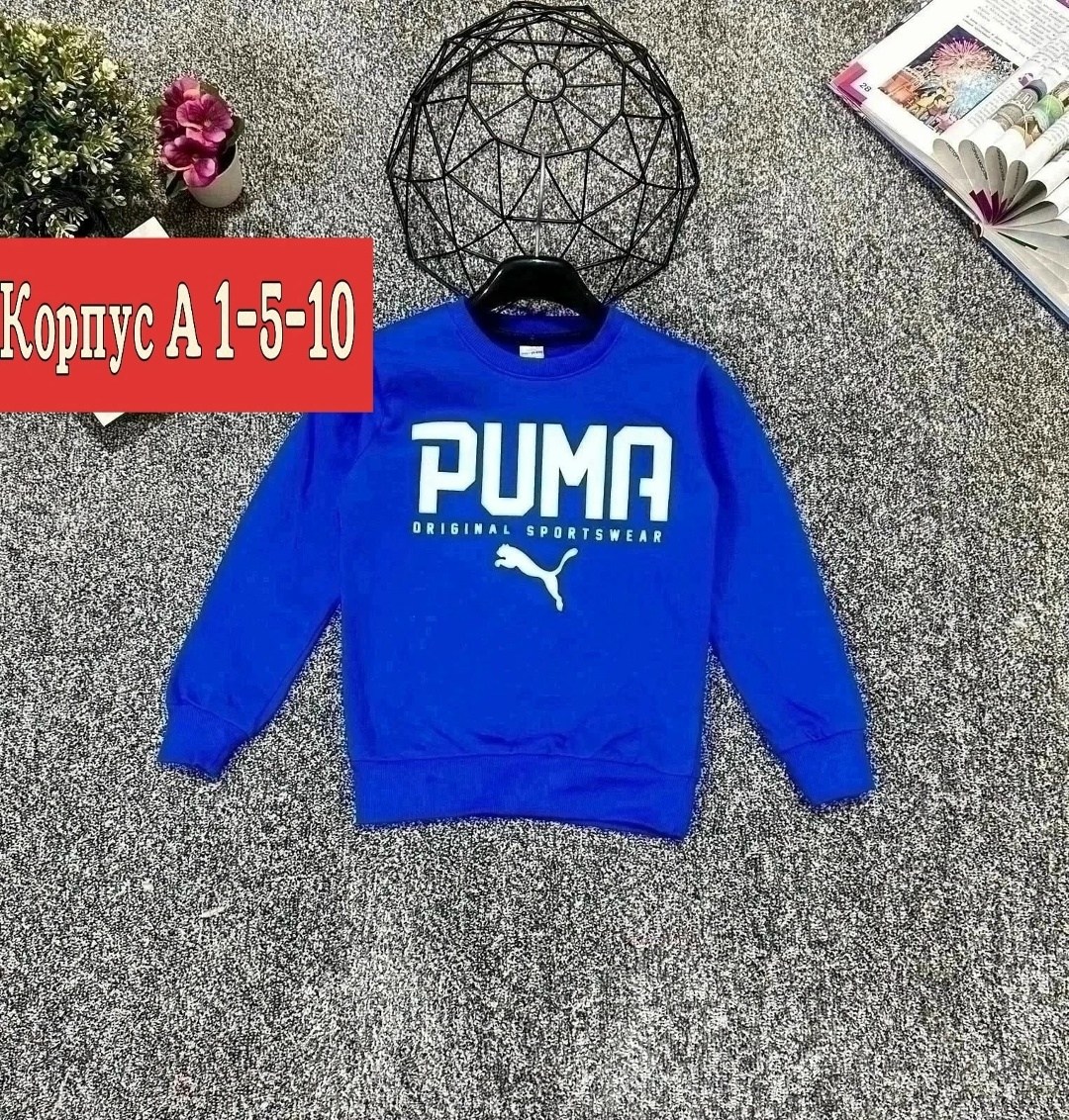 свитшот мужской puma,свитшот puma,свитшот puma puma,свитшот для мальчика толстовка,толстовка кофта