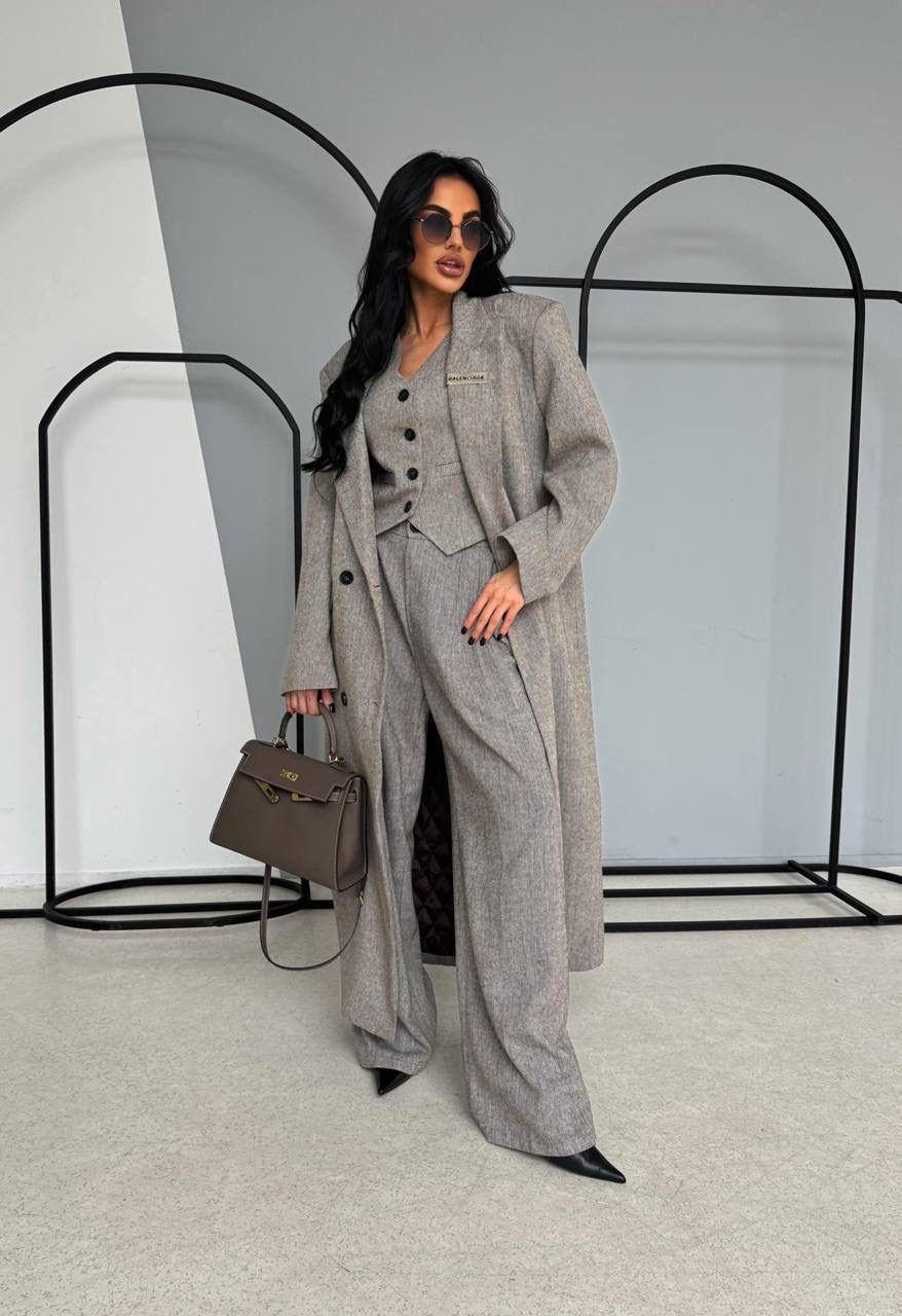 костюм женский брючный,костюм тройка женский,костюмы брючные,элегантные пальто,пальто модное