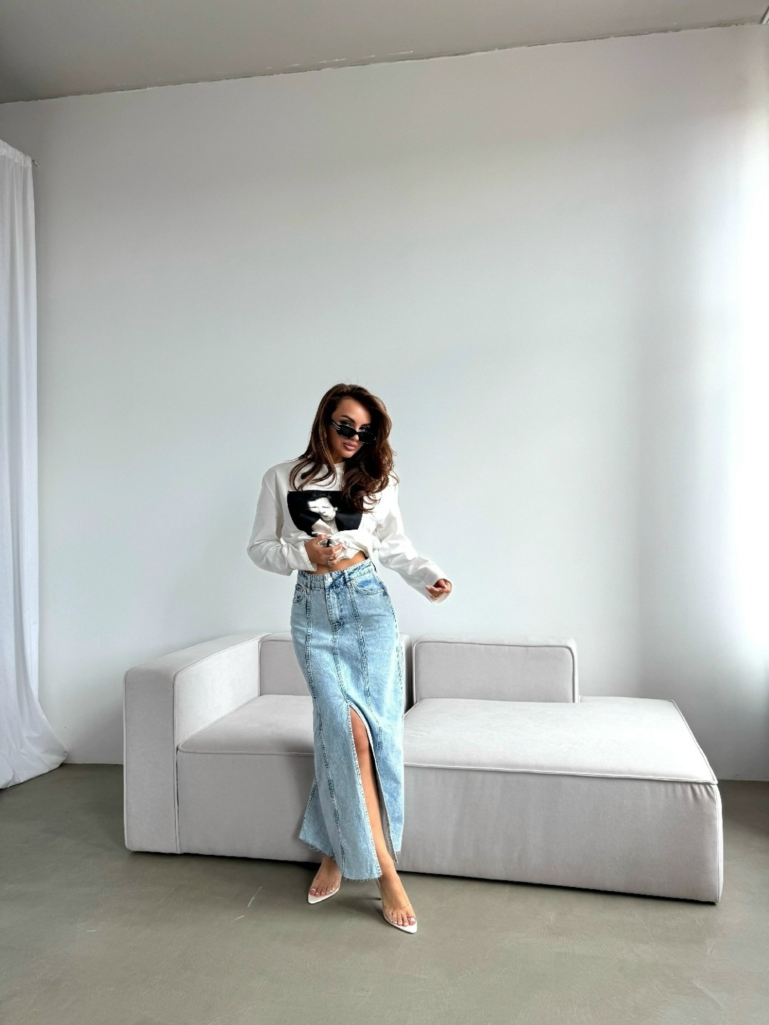 джинсовая юбка длинная с разрезом,юбка джинсовая длинная с разрезом спереди,юбка макси джинсовая с разрезом спереди,джинсовая длинная юбка,юбка джинсовая макси с разрезом