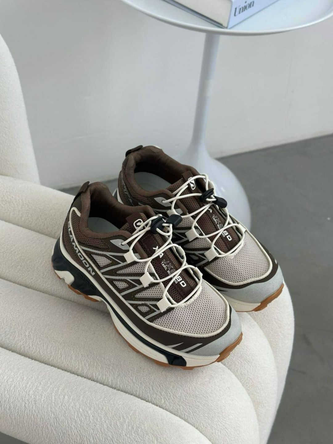 кроссовки женскиe,кроссовки salomon,кроссовки,кроссовки женские коричневые,кроссовки эко