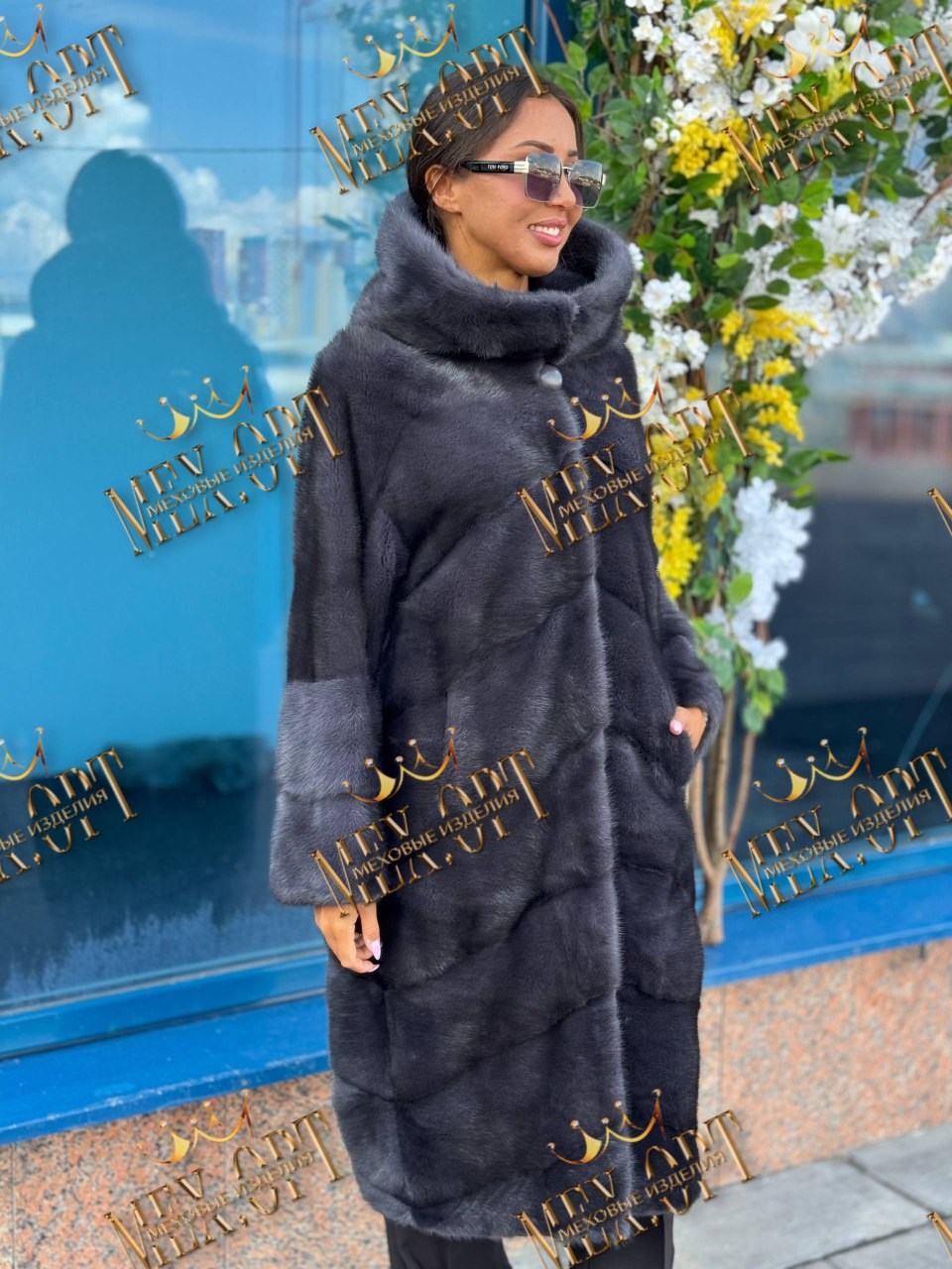 шуба норковая с капюшоном,шубы норковые,шуба из норки с капюшоном,шуба с капюшоном,шуба норка