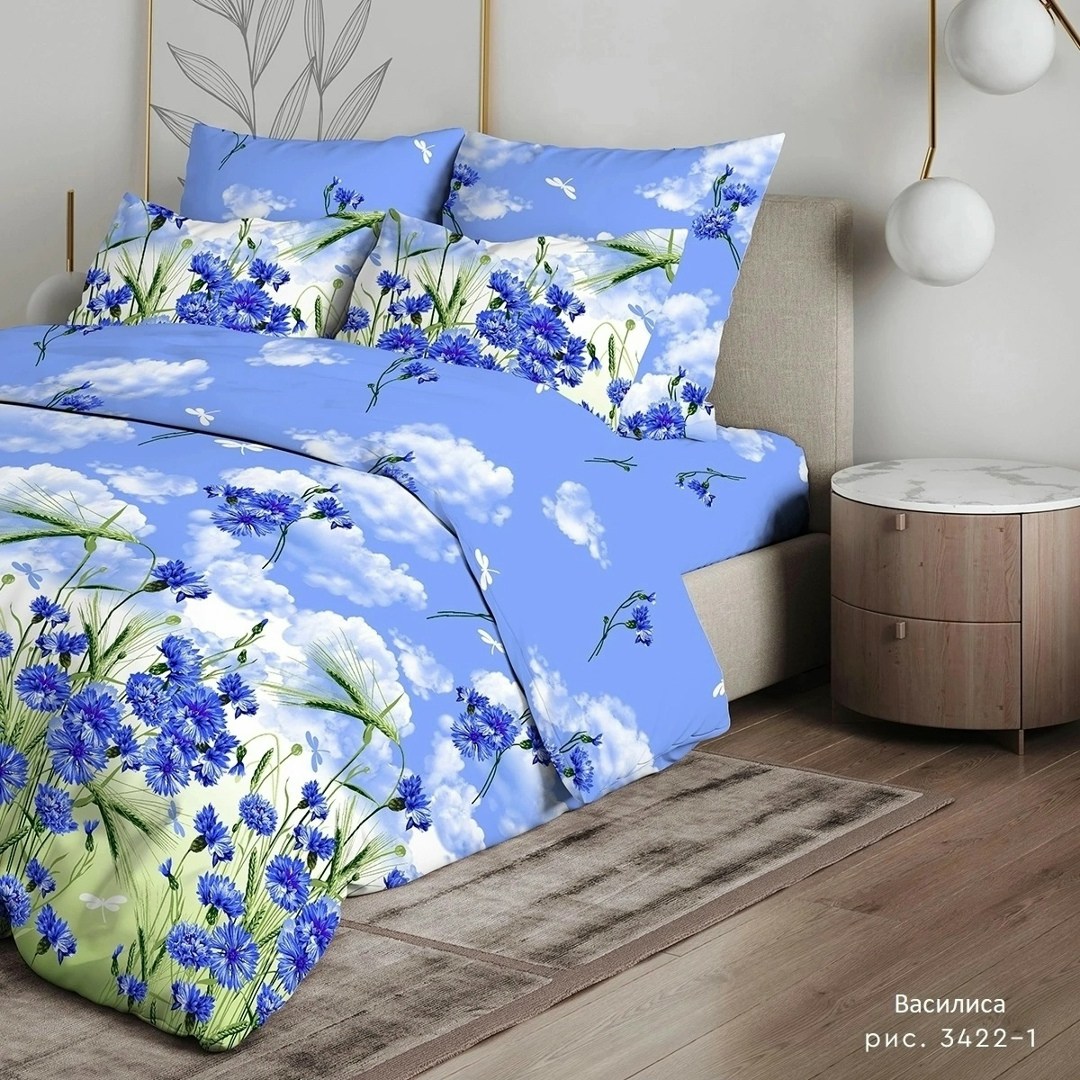 кпб василиса бязь,комплект постельного белья василиса,комплект постельного белья,комплект постельного белье евро,комплект постельного белья двуспальный из бязи
