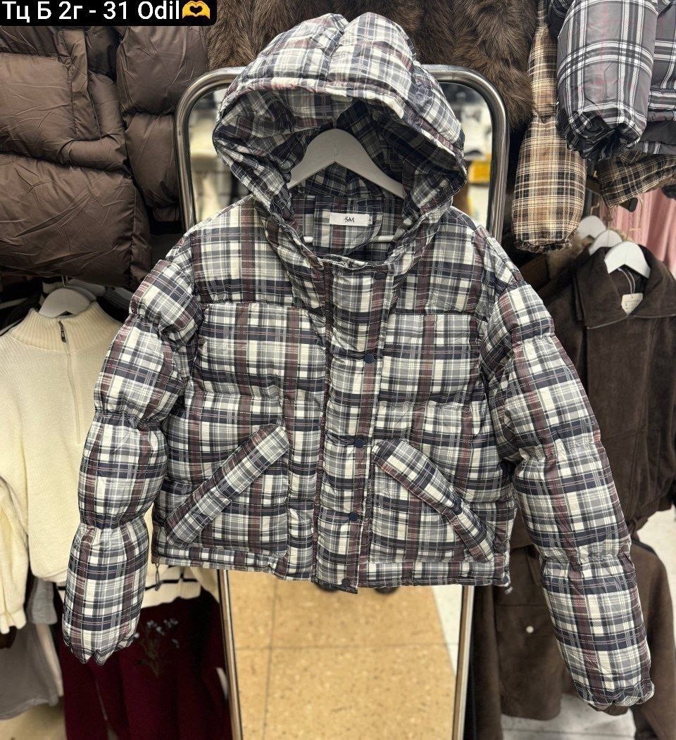 куртка в клетку,куртка детская,пуховик burberry,куртка зарина в клетку,теплая куртка