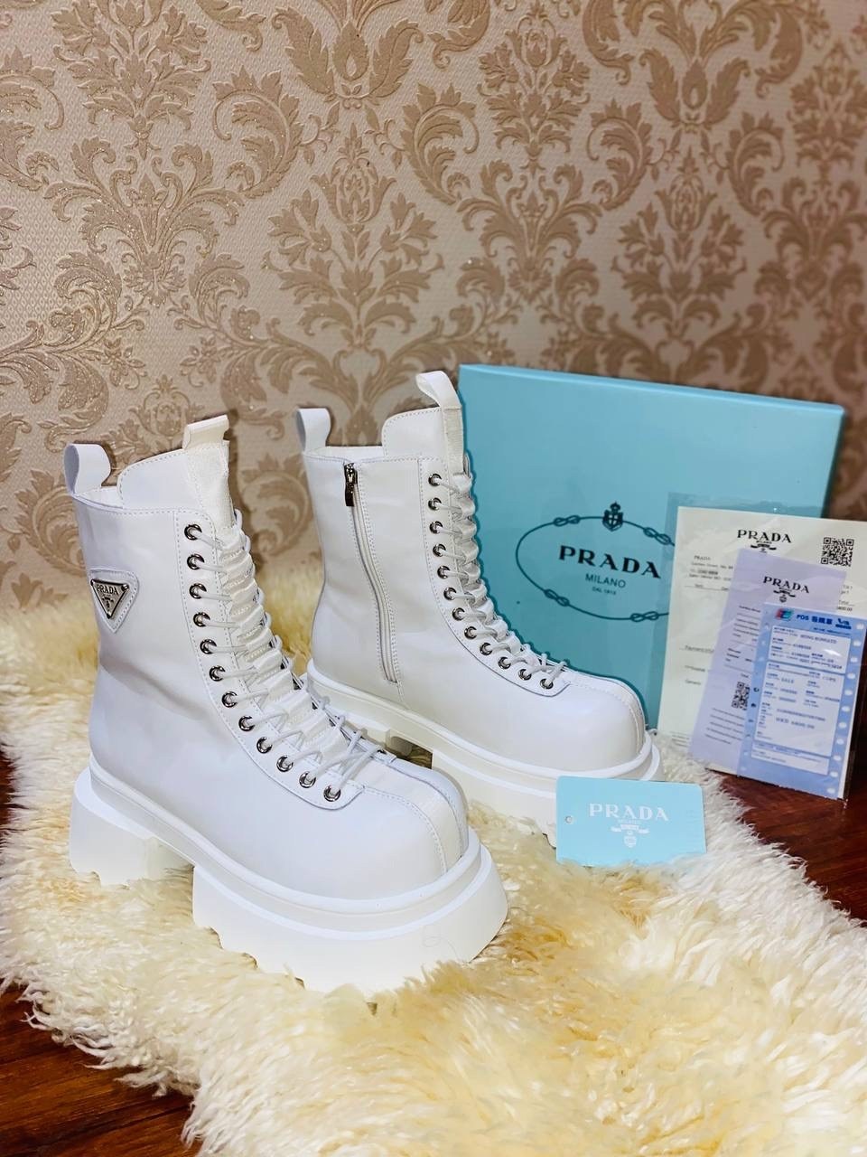 ботинки prada prada ботинки prada,ботинки prada,,ботинки прада,ботинки prada monolith белые