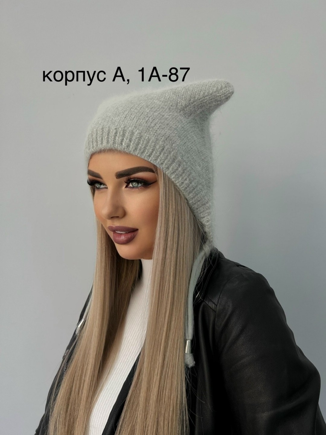 шапки с ушками женские,шапка вязаная с ушками,шапка с ушками из ангоры,шапка с ушками,женские шапки