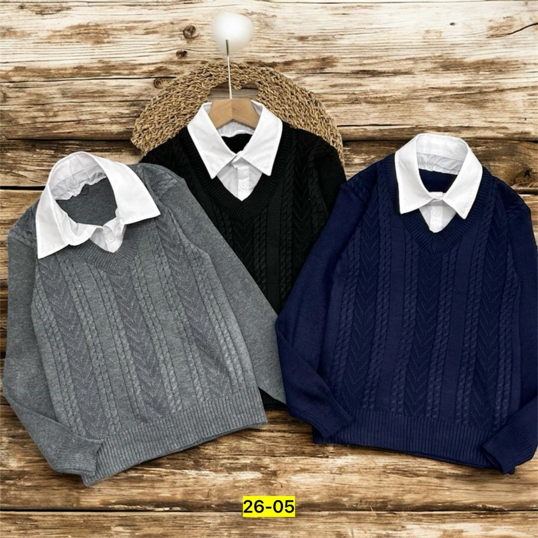 джемпер школьный для мальчика,школьный джемпер,джемпер школьный обманка,детская кофта,кофта свитер