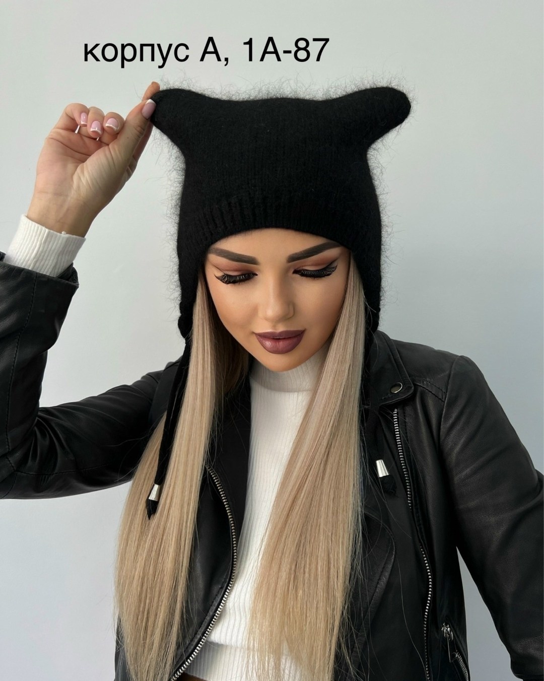 шапки с ушками женские,шапка вязаная с ушками,шапка с ушками из ангоры,шапка с ушками,женские шапки