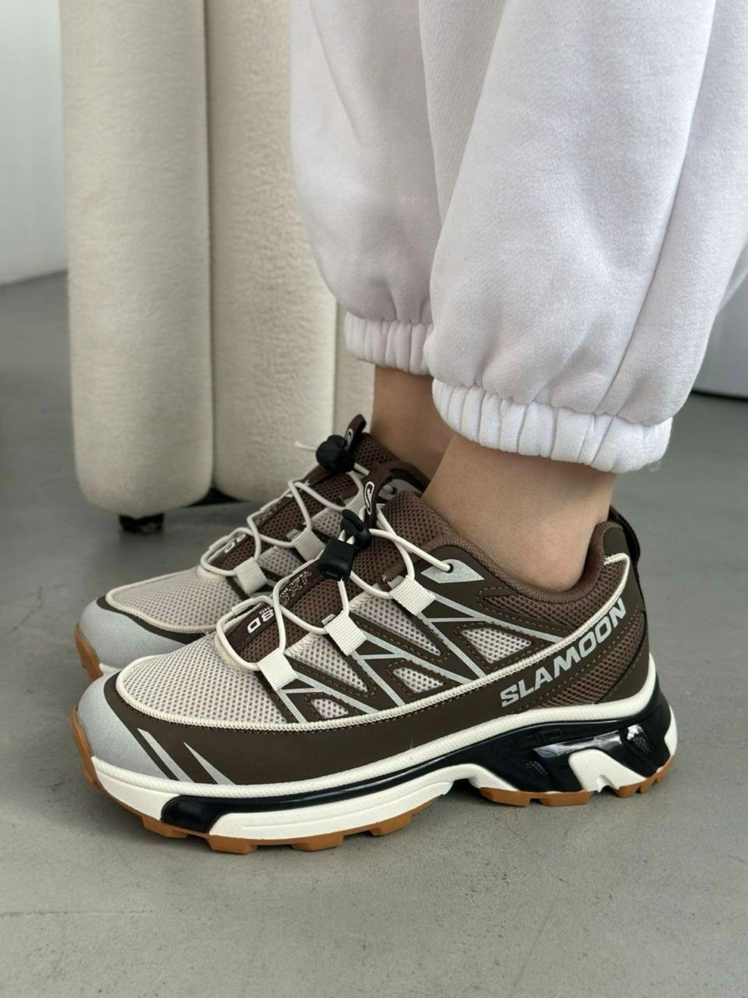 кроссовки женскиe,кроссовки salomon,кроссовки,кроссовки женские коричневые,кроссовки эко