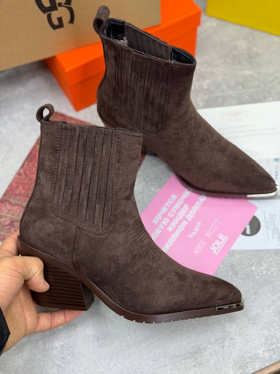 ,казаки натуральная замша,ботильоны казаки, женская,казаки замшевые эконика