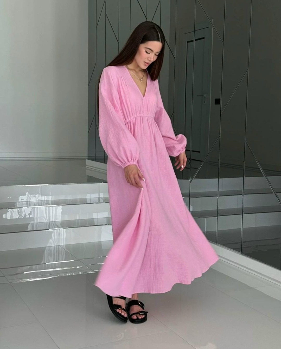 стильное платье,платье,платье женская,платье муслин, платья