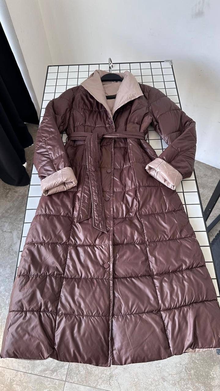 пальто на синтепоне,пальто пуховик,стеганое пальто с поясом,пальто стеганое женское,пуховик женский