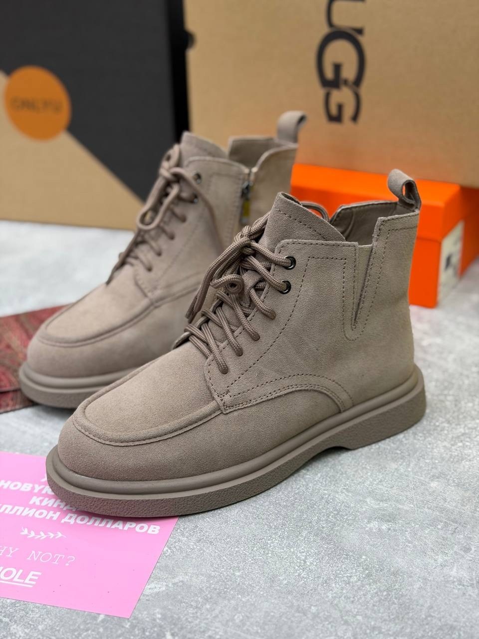 ,ugg neumel,ботинки зимние ugg,замшевые ботинки,ботинки мужские ugg