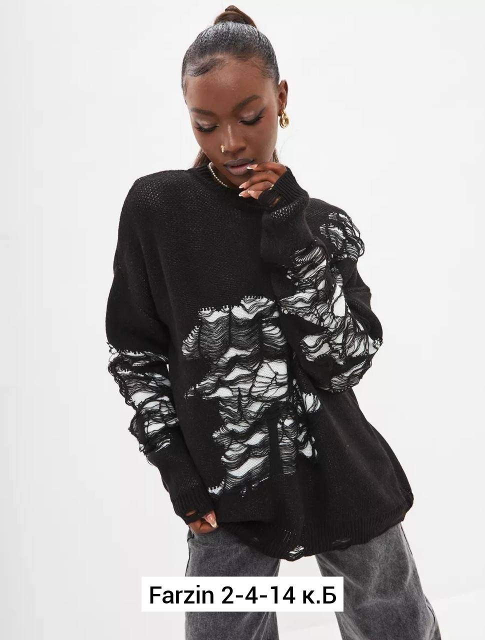 джемпер женский свитер,свитер кофта,свитер вязаный оверсайз с принтом,свитера женские,свитер