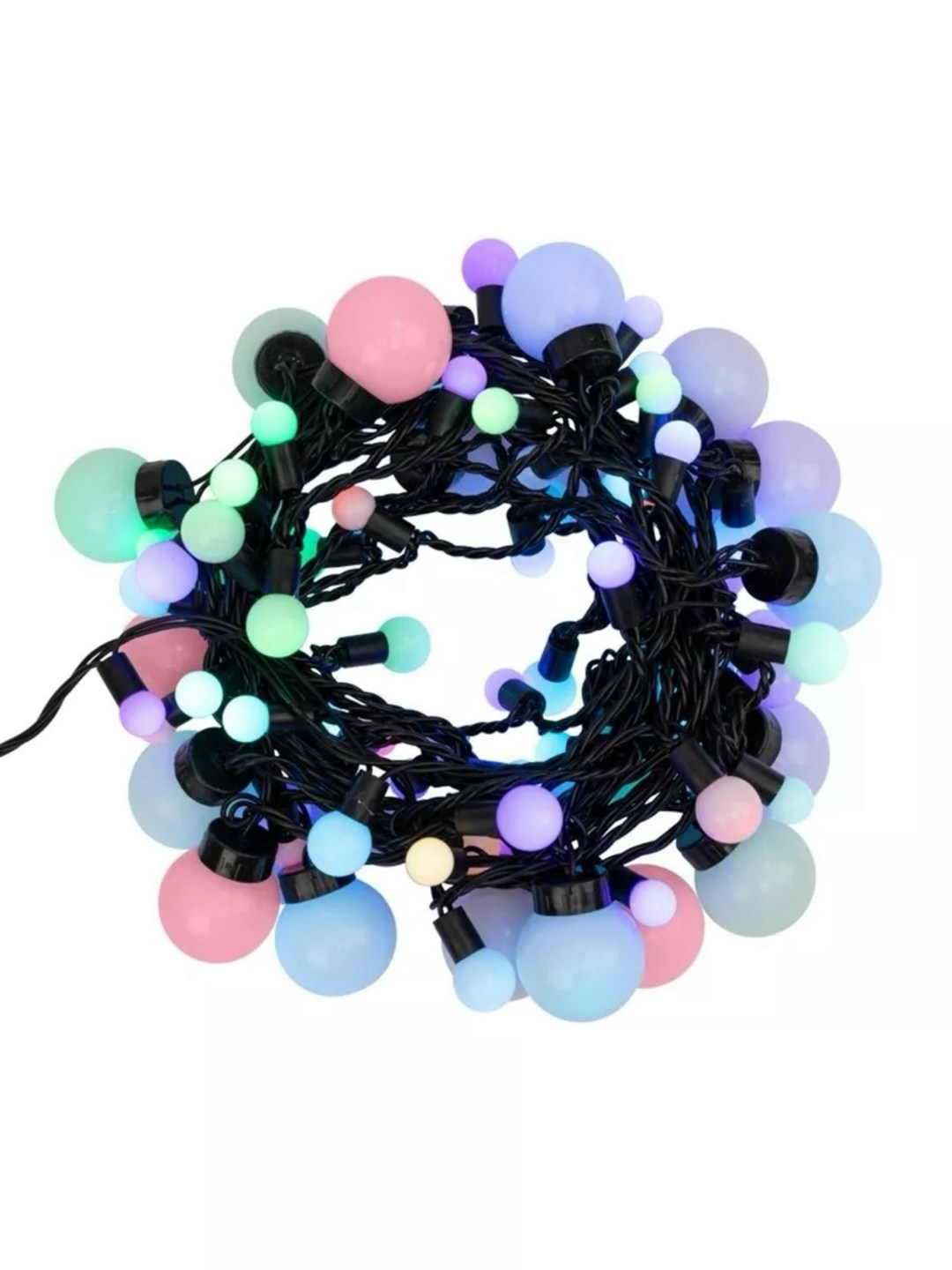 гирлянда neon-night 303-589,гирлянда новогодняя светодиодная,гирлянда на елке,neon-night "шарики" 10 led,гирлянда электрическая занавес шарики разноцветные