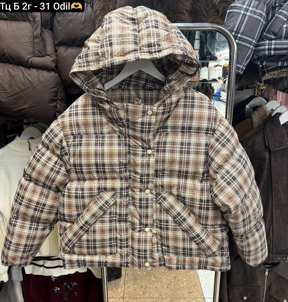 куртка в клетку,куртка детская,пуховик burberry,куртка зарина в клетку,теплая куртка