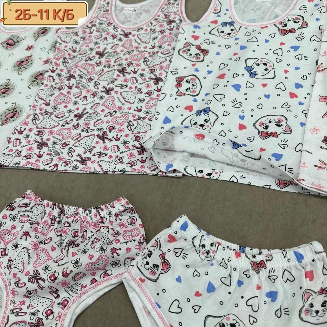 комплект нижнего белья детский,комплект майка трусы,нижнее белье детское,белье детское комплект,детские комплекты