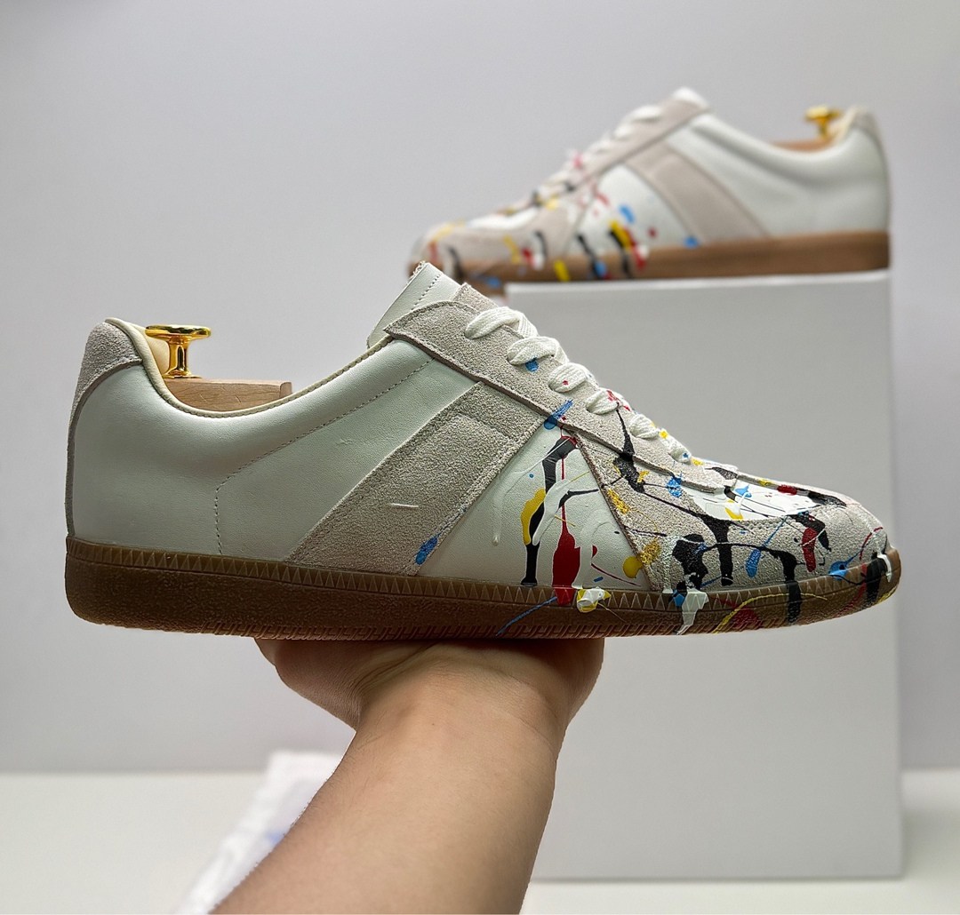 кроссовки maison margiela replica,кроссовки maison margiela,maison margiela replica paint,,мейсон марджела кроссовки в краске