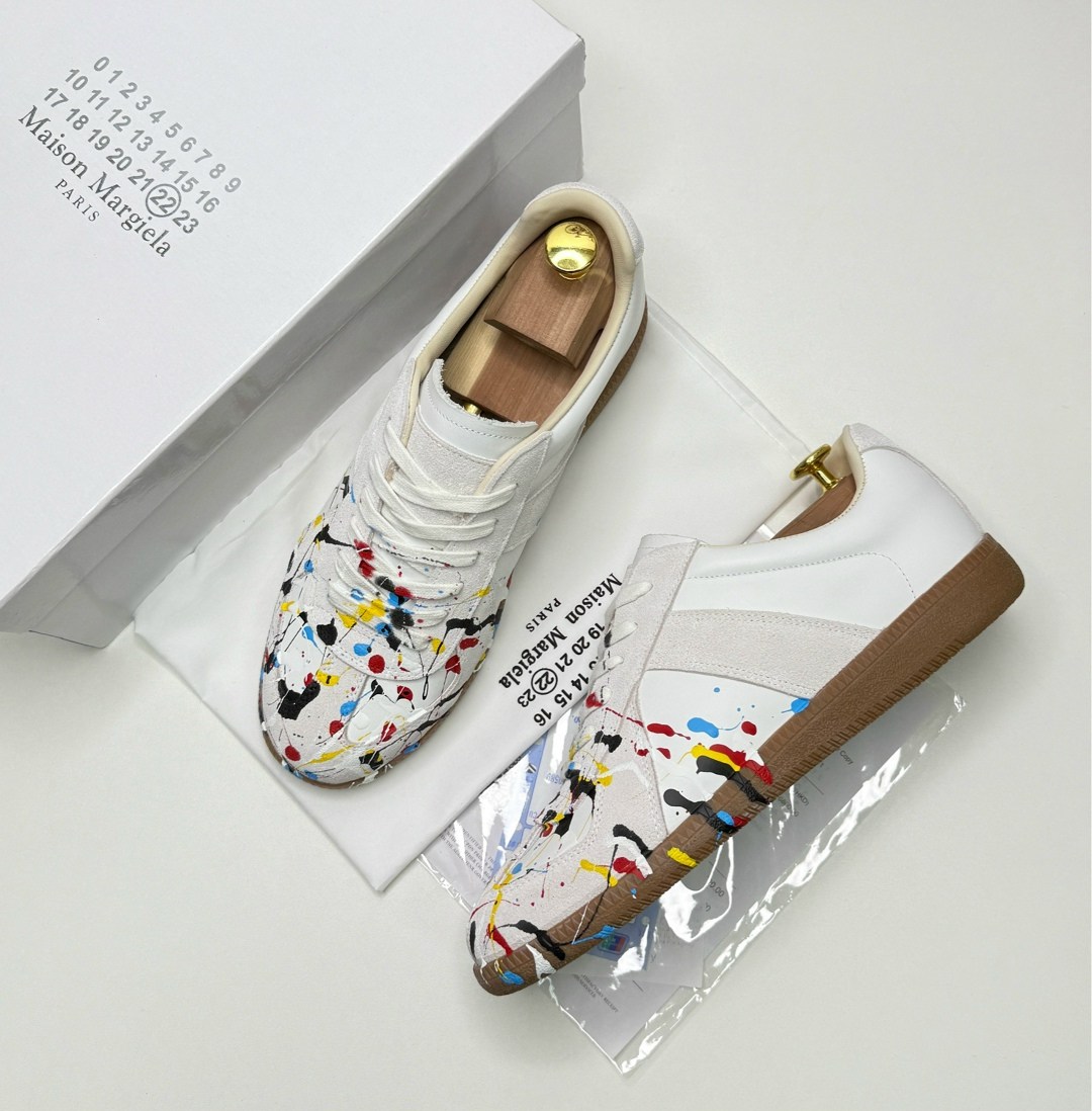 кроссовки maison margiela replica,кроссовки maison margiela,maison margiela replica paint,,мейсон марджела кроссовки в краске