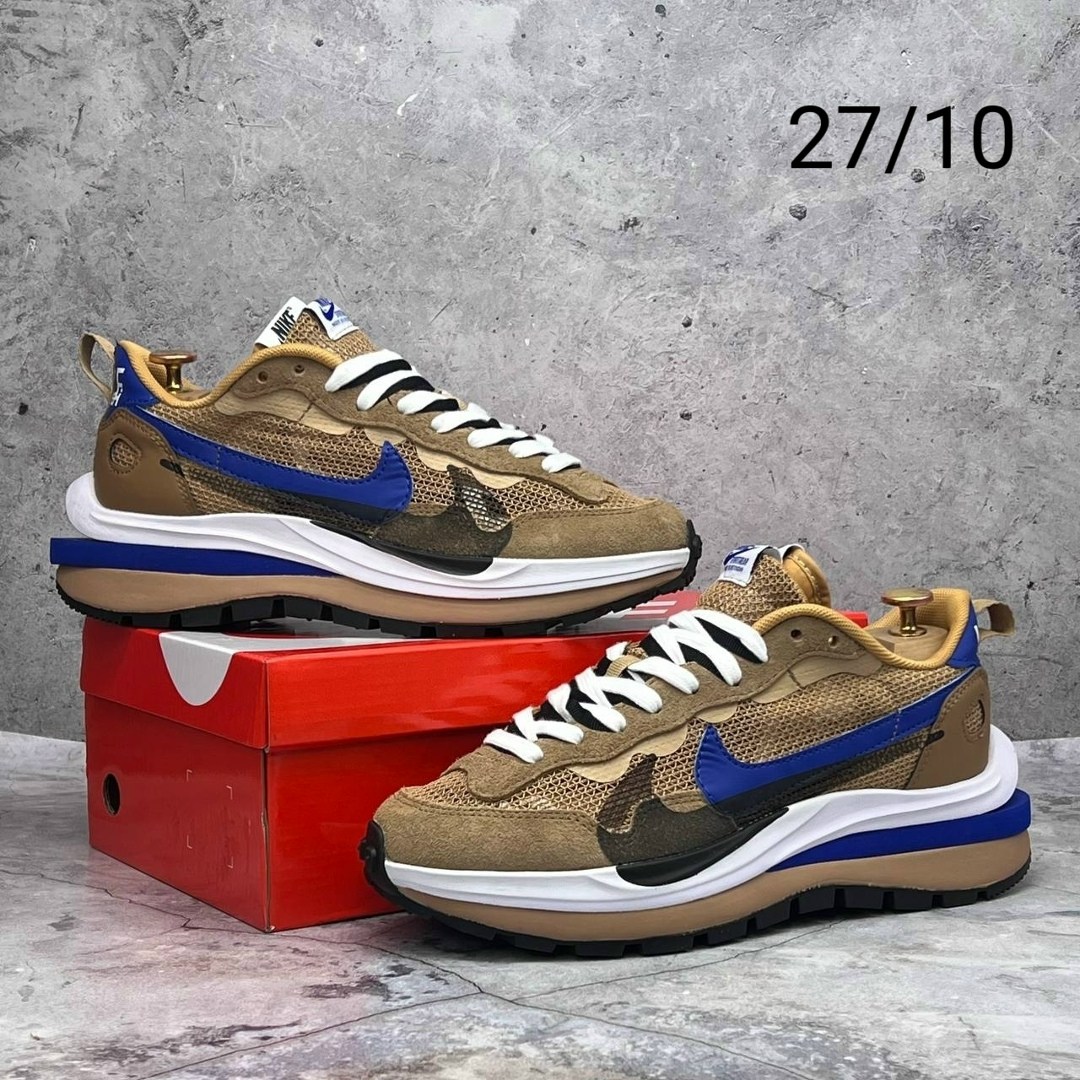 кроссовки,nike кроссовки, мужская кроссовки,,кроссовки sacai x nike vaporwaffle