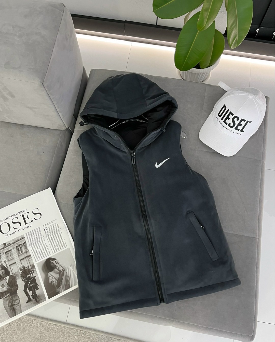 черный жилет найк,жилет,жилетка nike,жилет двусторонний,жилет мужской