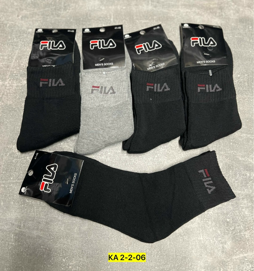 носки мужские,носки fila,носки fila мужские короткие 7 пар,носки мужские набор fila,носки fila мужские