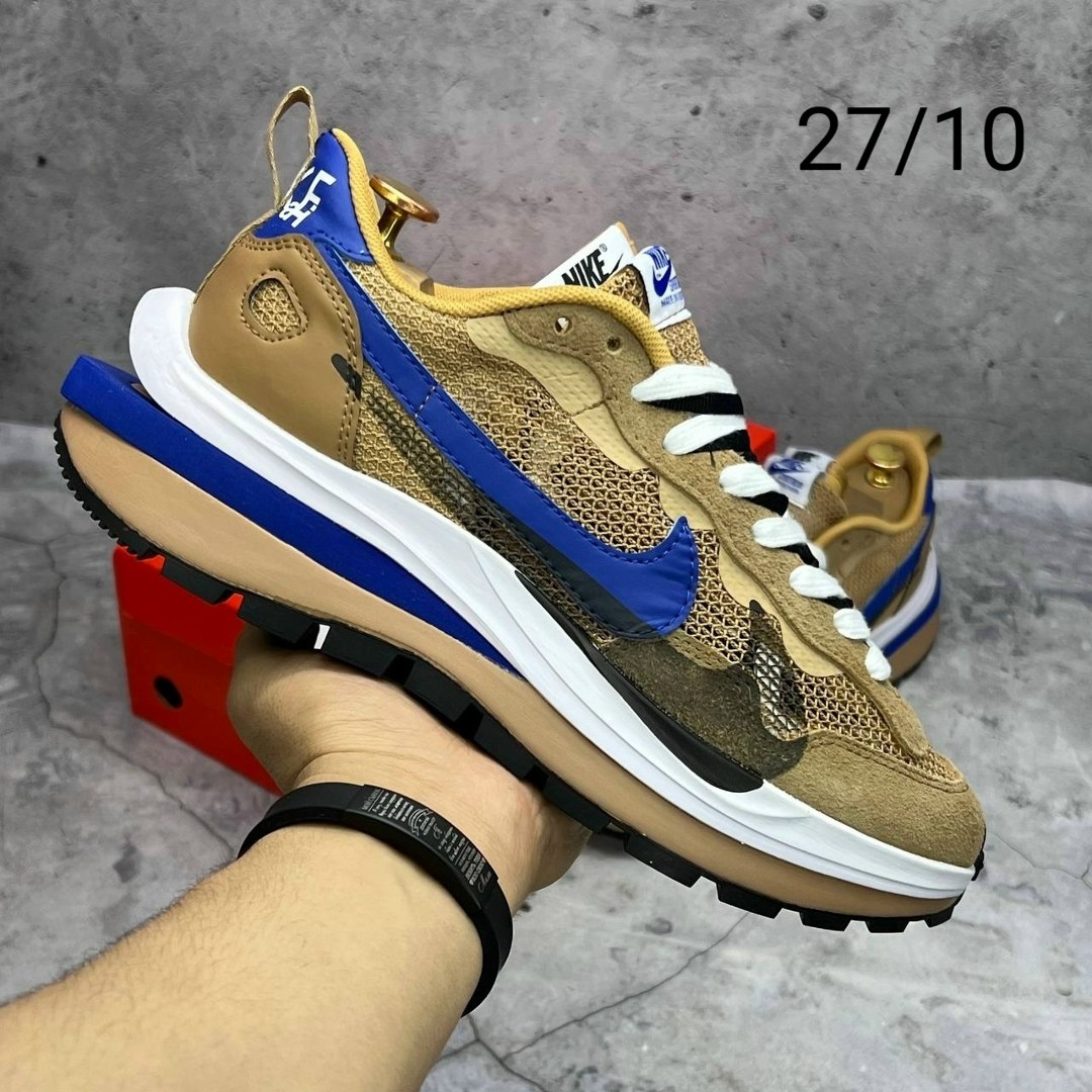 кроссовки,nike кроссовки, мужская кроссовки,,кроссовки sacai x nike vaporwaffle