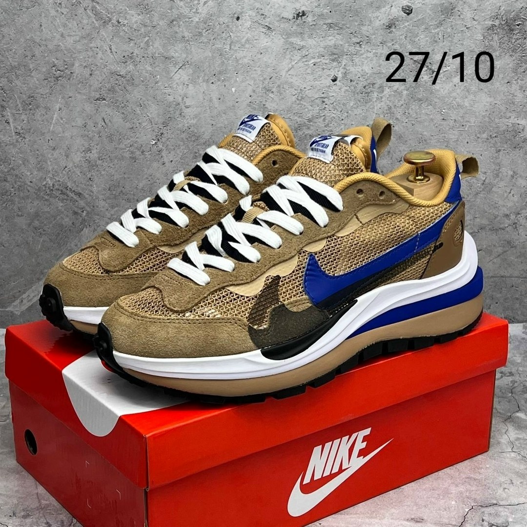 кроссовки,nike кроссовки, мужская кроссовки,,кроссовки sacai x nike vaporwaffle