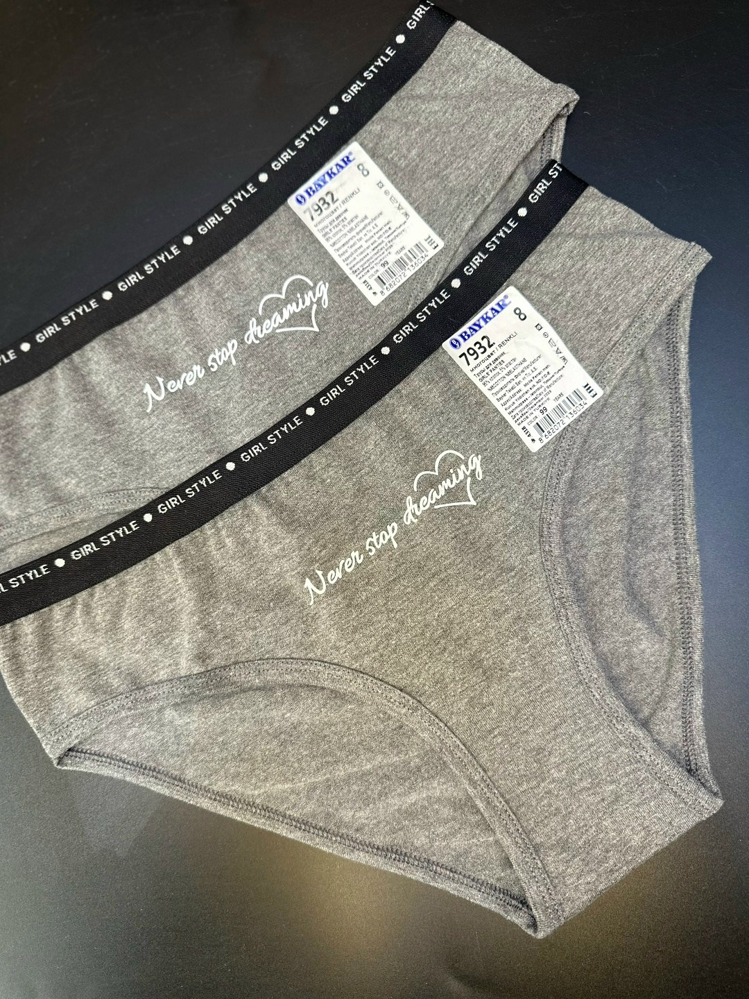 комплект трусов слипы baykar для девочек,комплект трусов слипы baykar,трусы для девочек baykar,комплект трусов для девочек baykar,байкар 7932