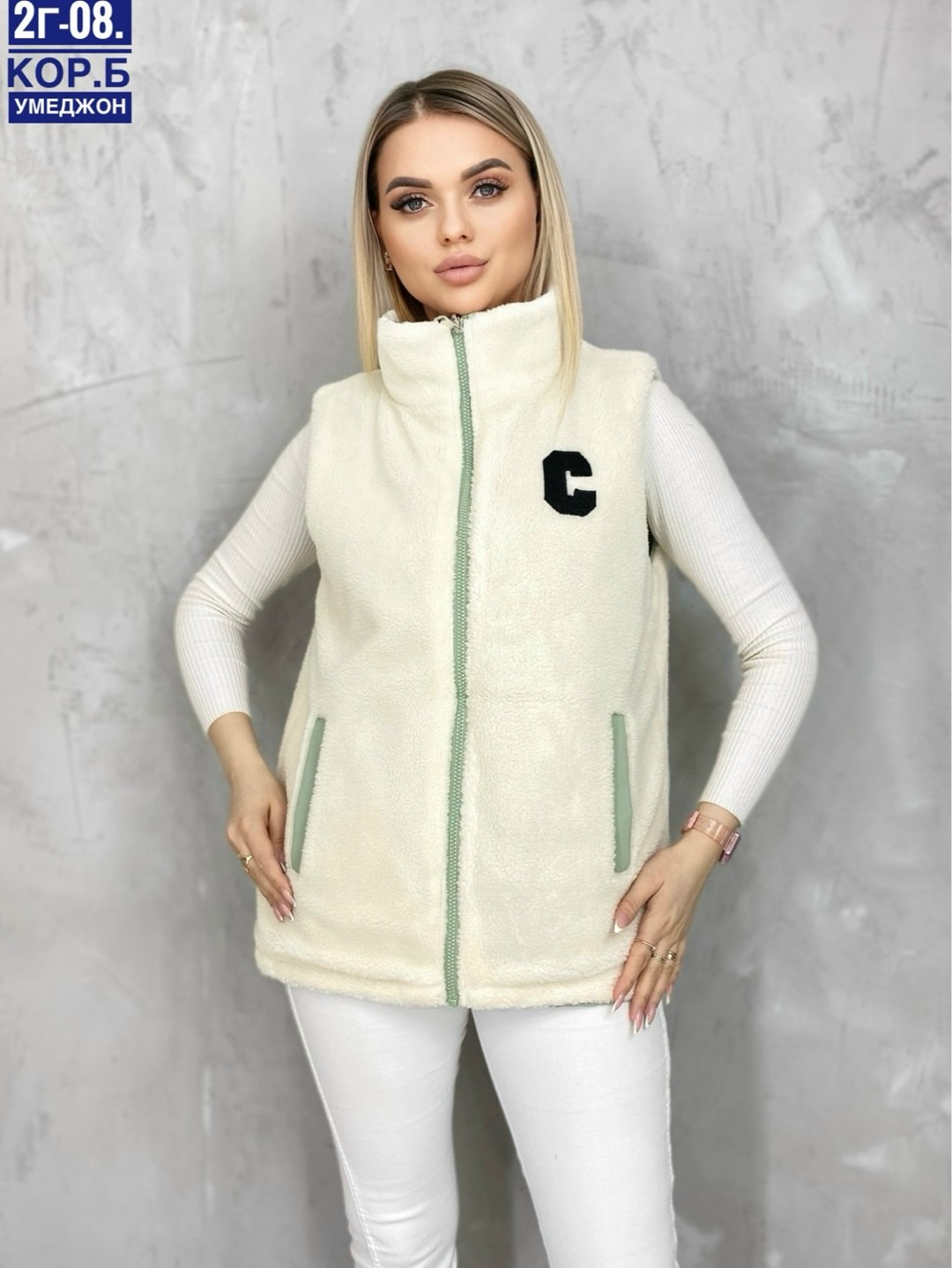 жилет двусторонний,жилетка двухсторонняя,женская жилетка,женский жилет,двухсторонний жилет