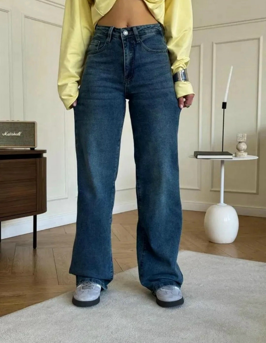 джинсы широкие,джинсы женские широкие,женские джинсы,джинсы стильные,синие джинсы широкие