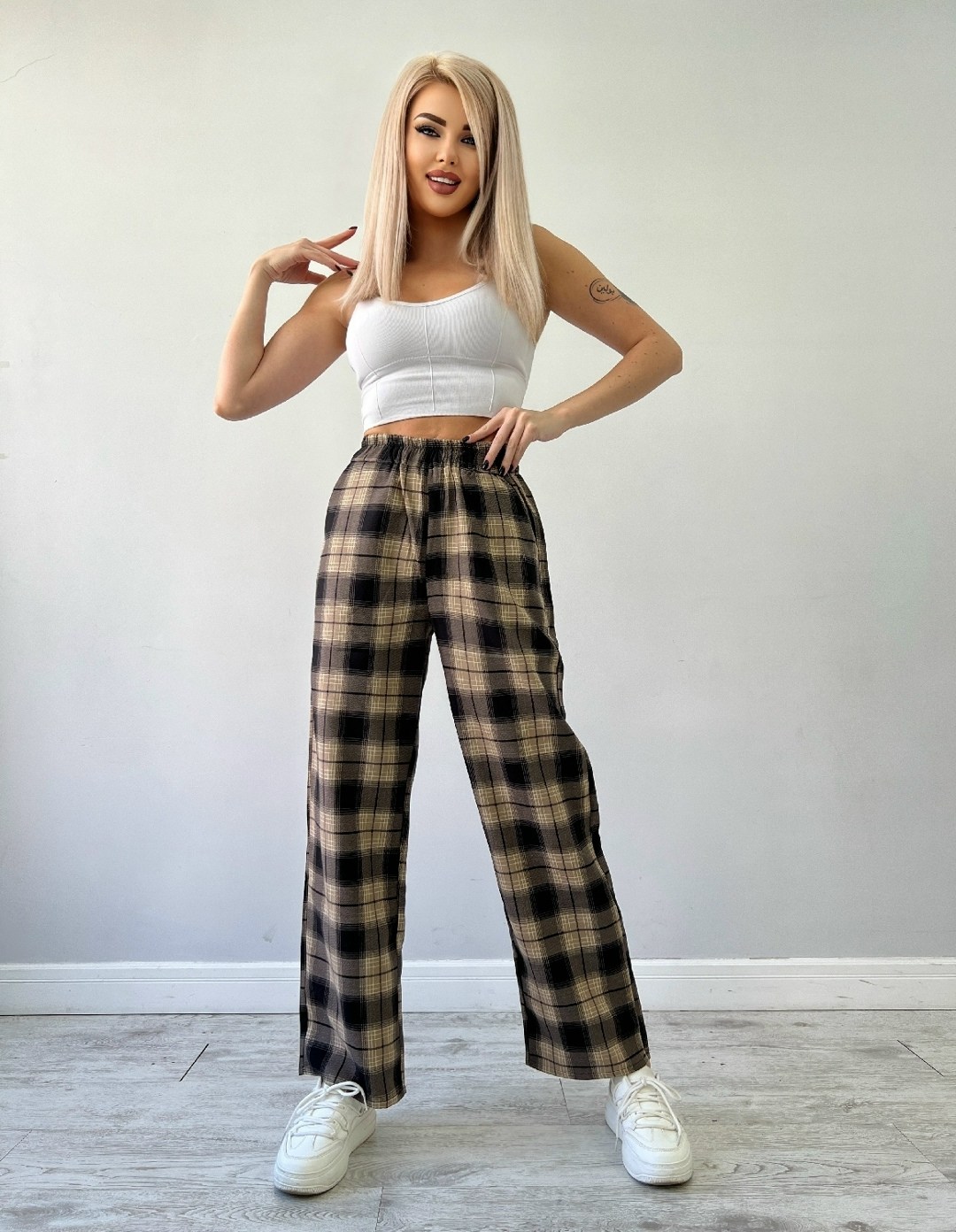 штаны в клетку,брюки штаны в клетку,клетчатые штаны широкие,женские брюки в клетку,штаны в клетку женские