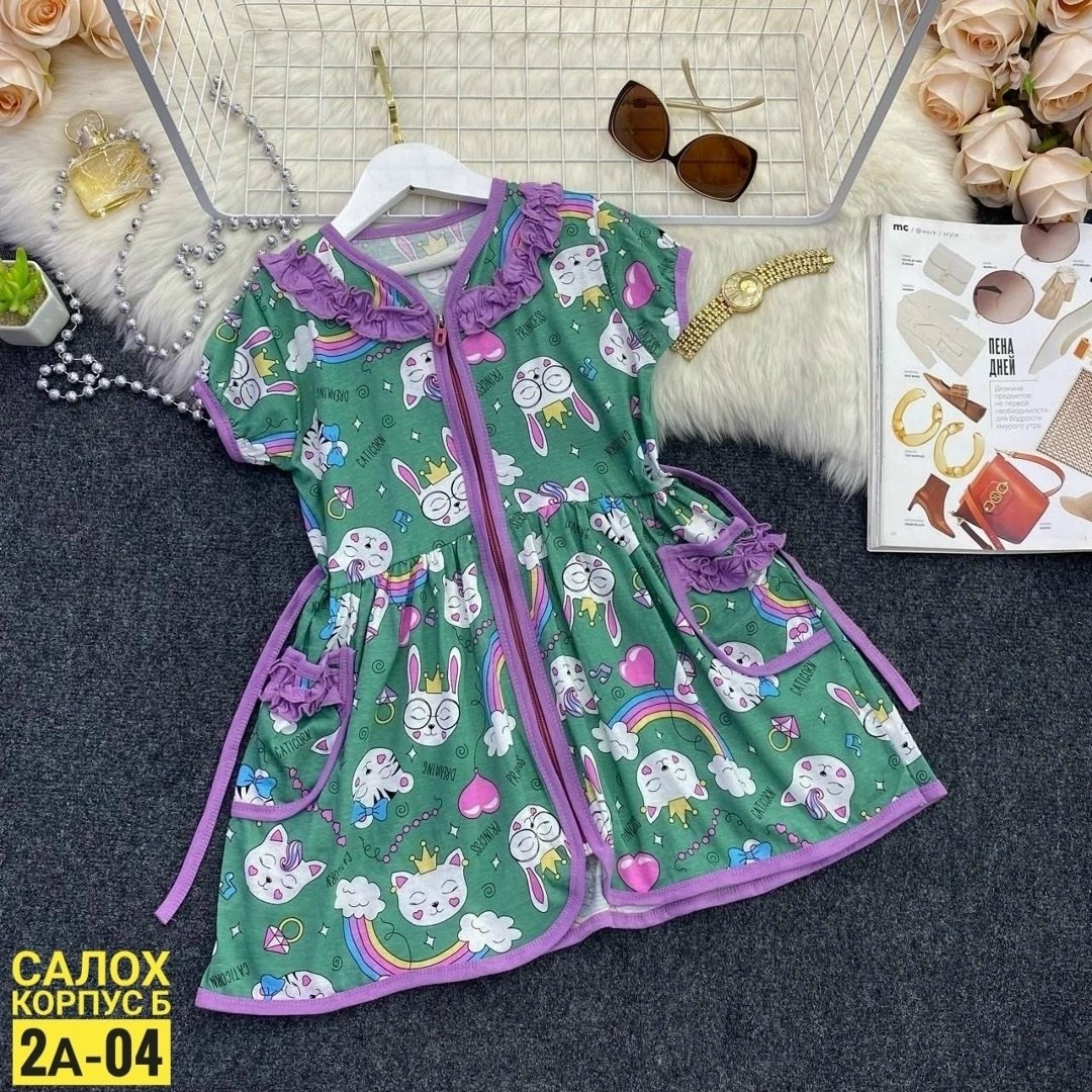 халат для девочек,детский халат для девочек,платье для девочек,детская платье,платье детские