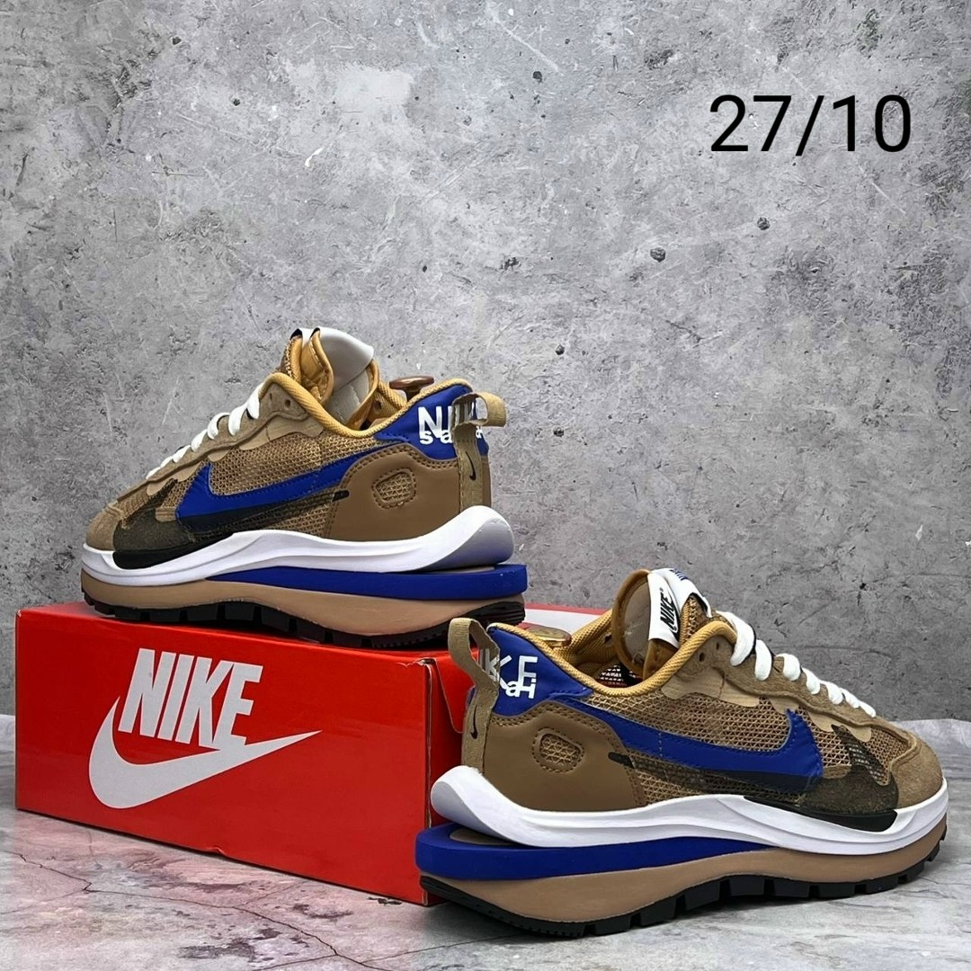 кроссовки,nike кроссовки, мужская кроссовки,,кроссовки sacai x nike vaporwaffle