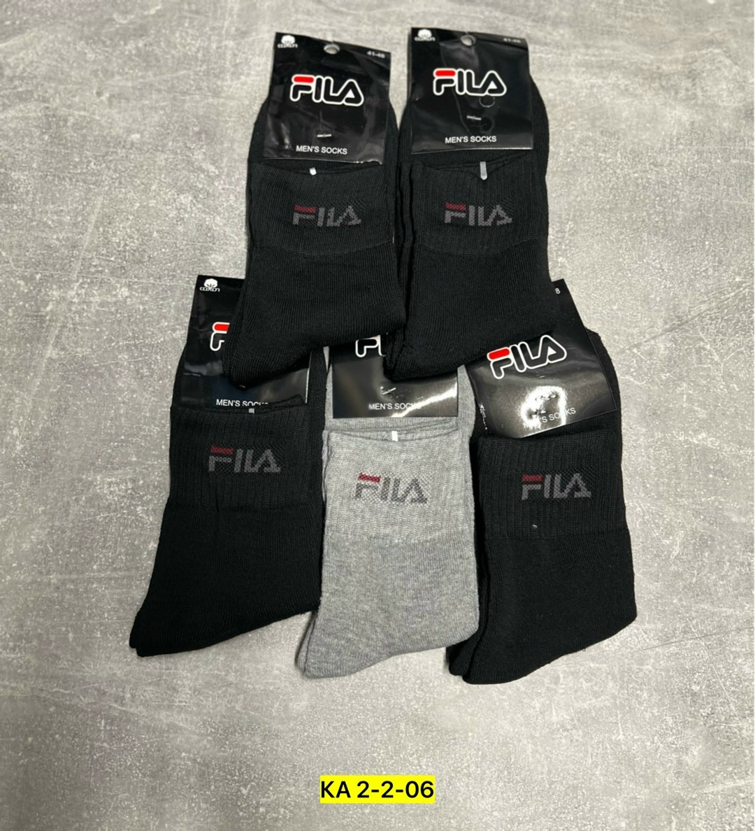 носки мужские,носки fila,носки fila мужские короткие 7 пар,носки мужские набор fila,носки fila мужские